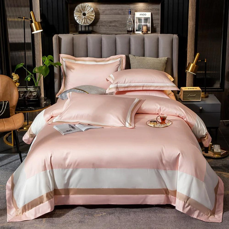 Careton Luxury Egyptian Cotton Duvet Cover & Sheet Set