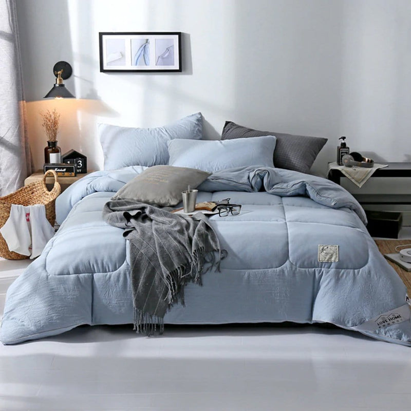 Angela Solid Quilted Comforter
