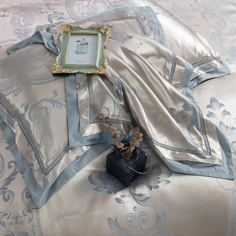 Luxury Gold/Silver Duvet Cover & Bed Sheet Set