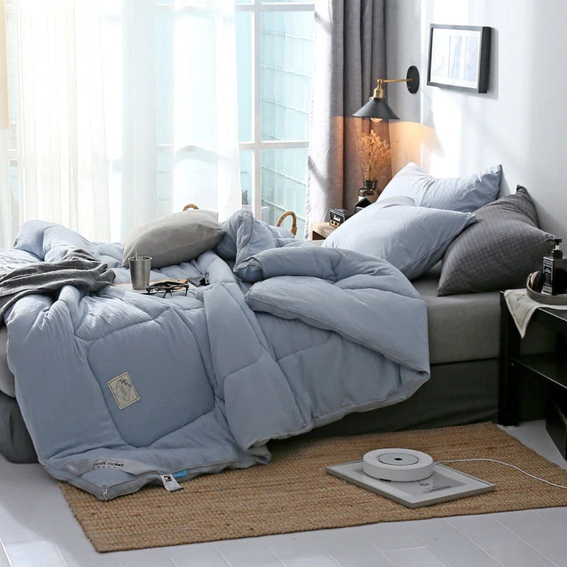 Angela Solid Quilted Comforter