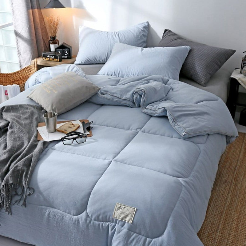 Angela Solid Quilted Comforter