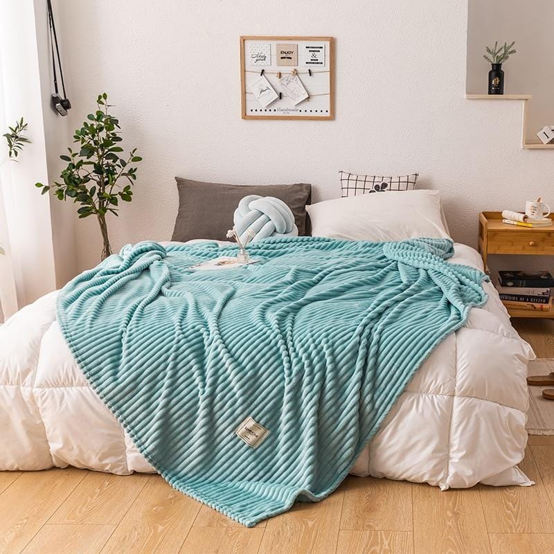 Warm Velvet Throw Blanket