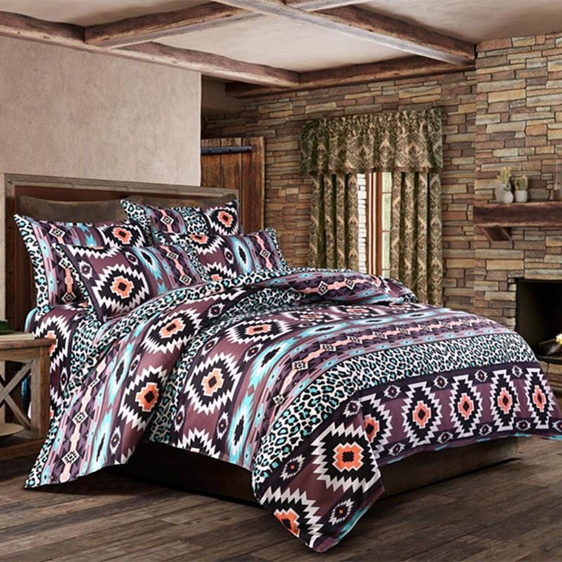 Bohemian Style Duvet Cover Set
