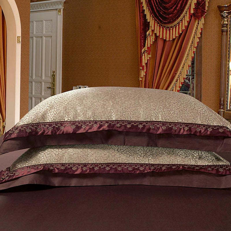 Luxury Gold/Silver Duvet Cover & Bed Sheet Set