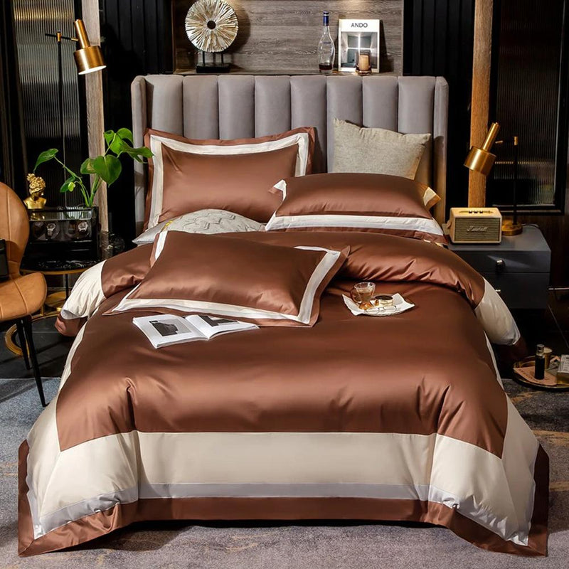 Careton Luxury Egyptian Cotton Duvet Cover & Sheet Set