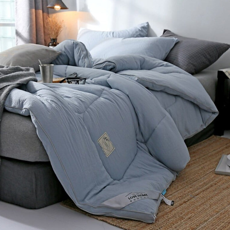 Angela Solid Quilted Comforter