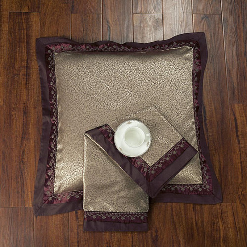 Luxury Gold/Silver Duvet Cover & Bed Sheet Set