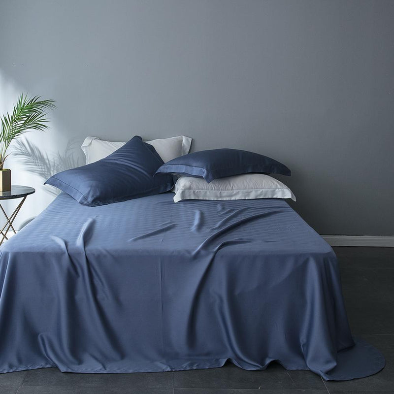 Premium Tencel Fabric Duvet Cover & Sheet Set (Softer Than Silk)