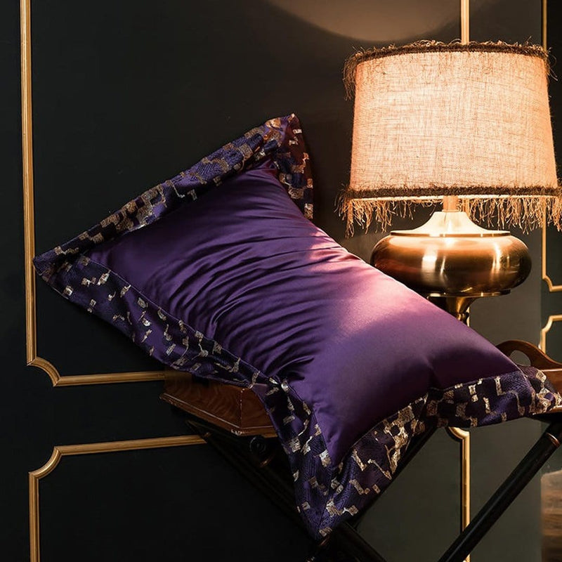 Mauve Luxury Duvet Cover Set