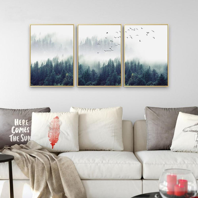 Nordic Magical Forest Art