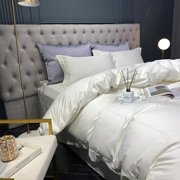 Casey Premium 1000 Thread Count Duvet Cover & Sheet Set (Egyptian Cotton)