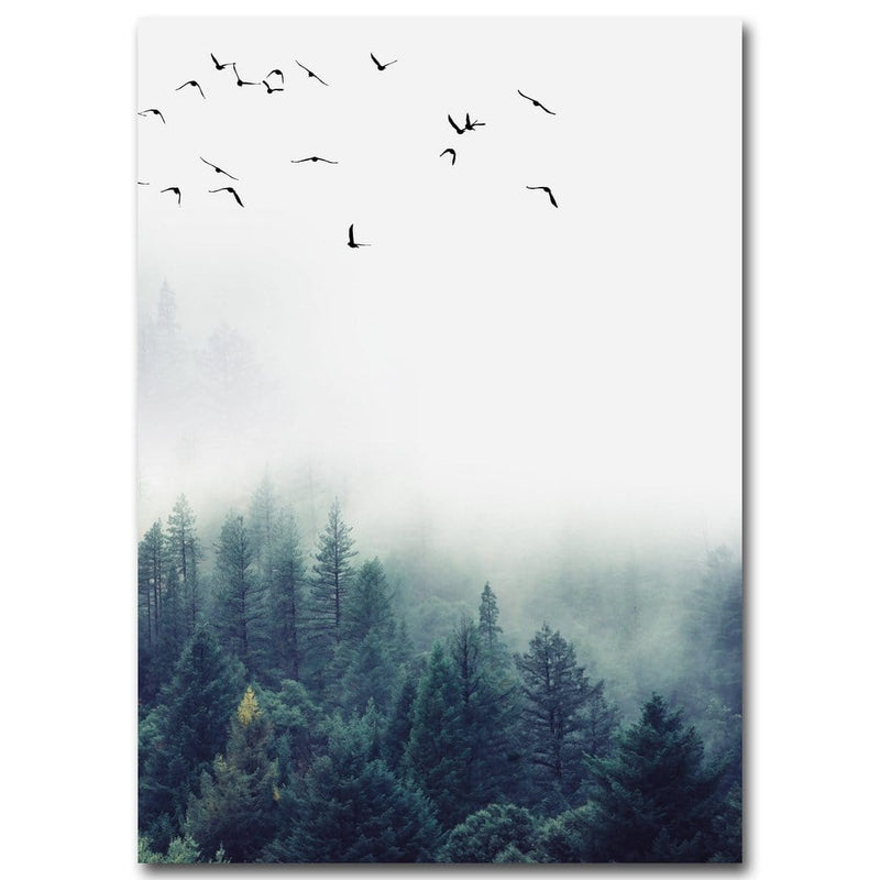 Nordic Magical Forest Art