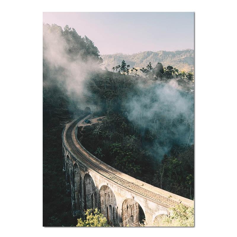 Nordic Nine Arch Bridge Art
