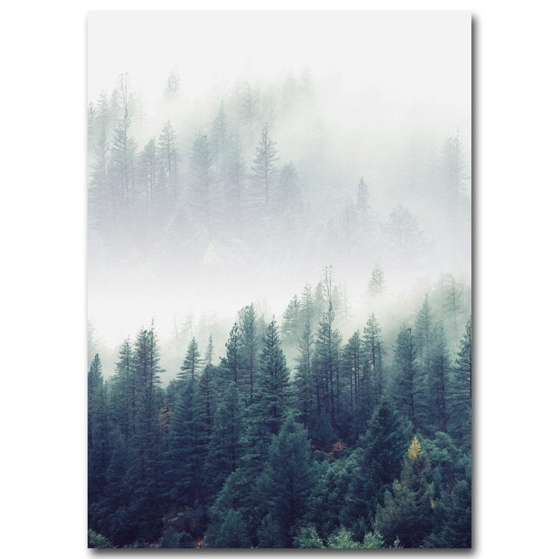 Nordic Magical Forest Art