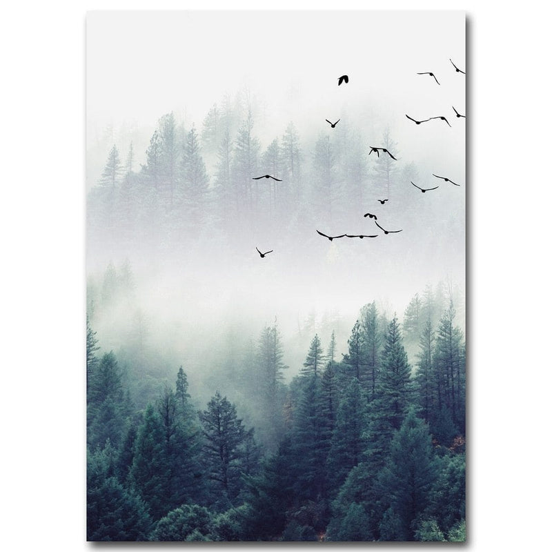 Nordic Magical Forest Art