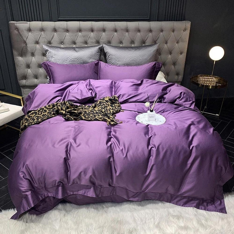 Casey Premium 1000 Thread Count Duvet Cover & Sheet Set (Egyptian Cotton)
