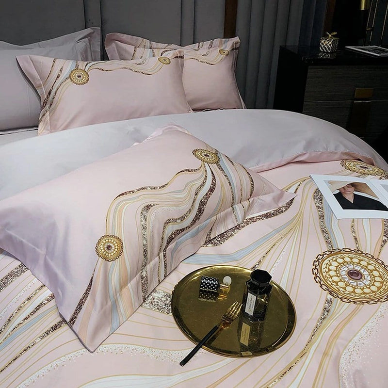 Mysticca Marble Luxury Duvet Cover Set