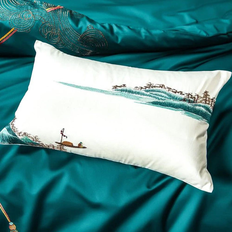 Harvey Premium Embroidery 1000 Thread Count Duvet Cover & Sheet Set (Egyptian Cotton)