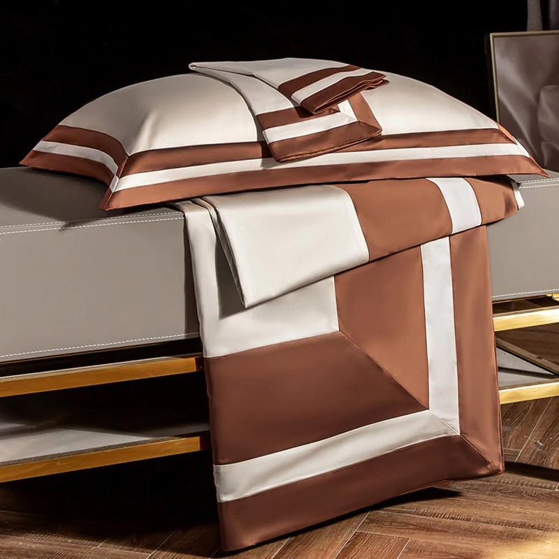 Careton Luxury Egyptian Cotton Duvet Cover & Sheet Set