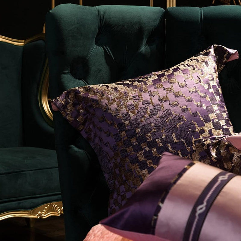 Mauve Luxury Duvet Cover Set