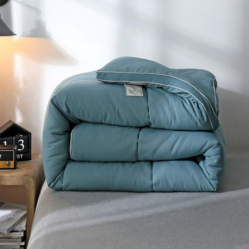 Angela Solid Quilted Comforter
