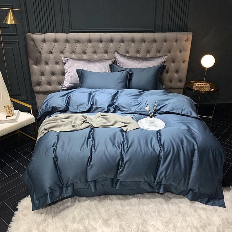 Casey Premium 1000 Thread Count Duvet Cover & Sheet Set (Egyptian Cotton)