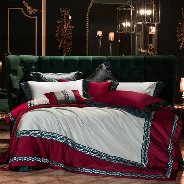 Vermilion Luxury Duvet Cover Set