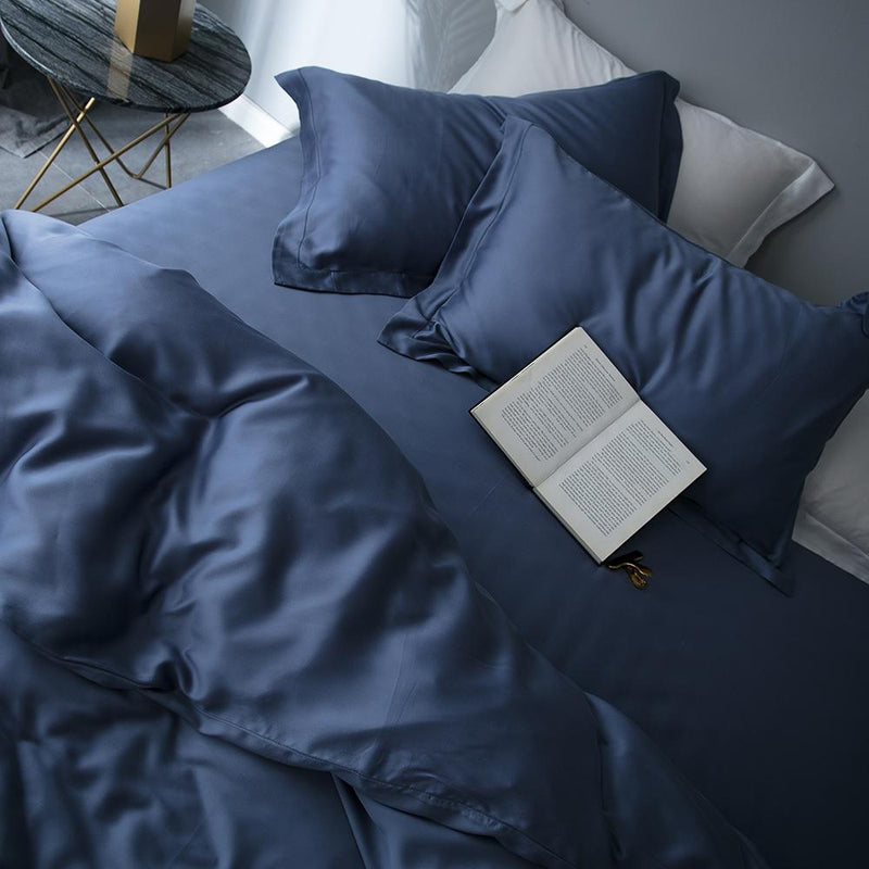 Premium Tencel Fabric Duvet Cover & Sheet Set (Softer Than Silk)