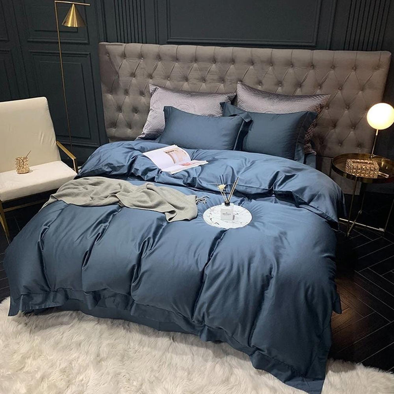 Casey Premium 1000 Thread Count Duvet Cover & Sheet Set (Egyptian Cotton)