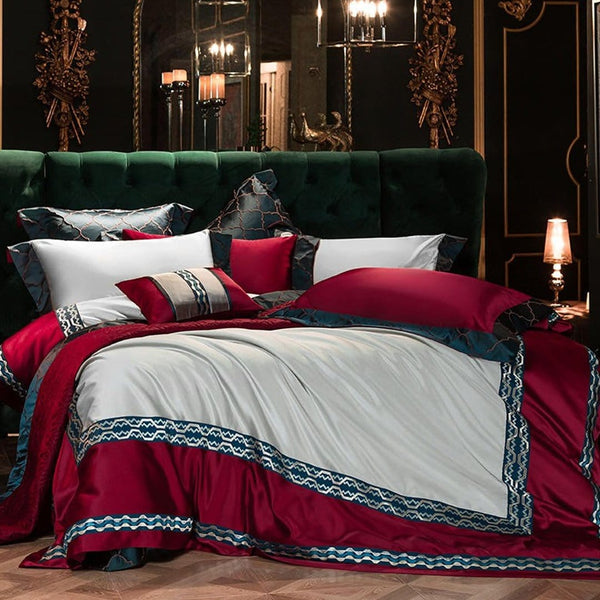 Vermilion Luxury Duvet Cover Set