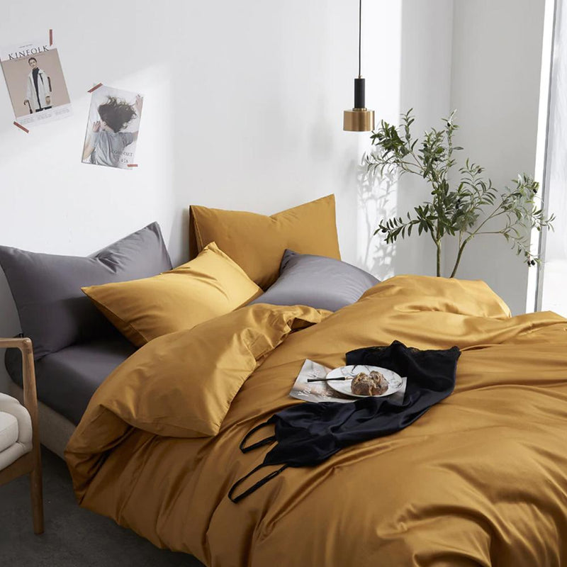 Silky Soft Duvet Cover & Sheet Set (Egyptian Cotton)