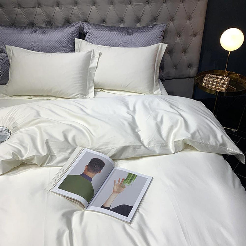 Casey Premium 1000 Thread Count Duvet Cover & Sheet Set (Egyptian Cotton)