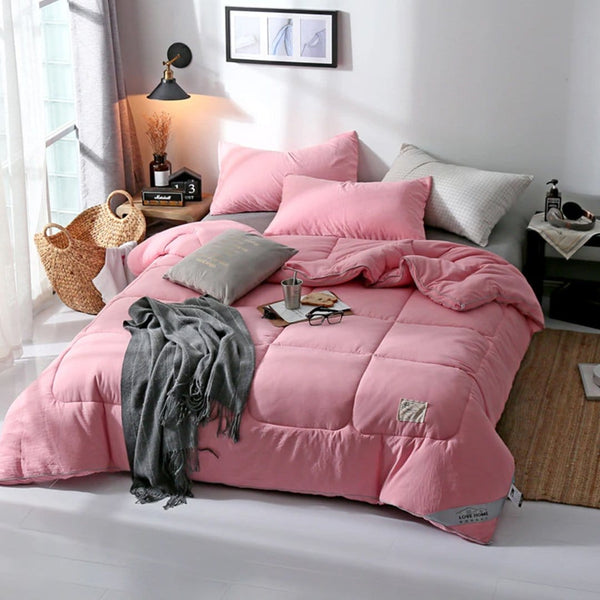 Angela Solid Quilted Comforter