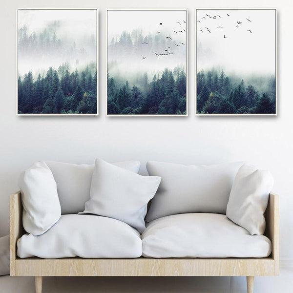 Nordic Magical Forest Art