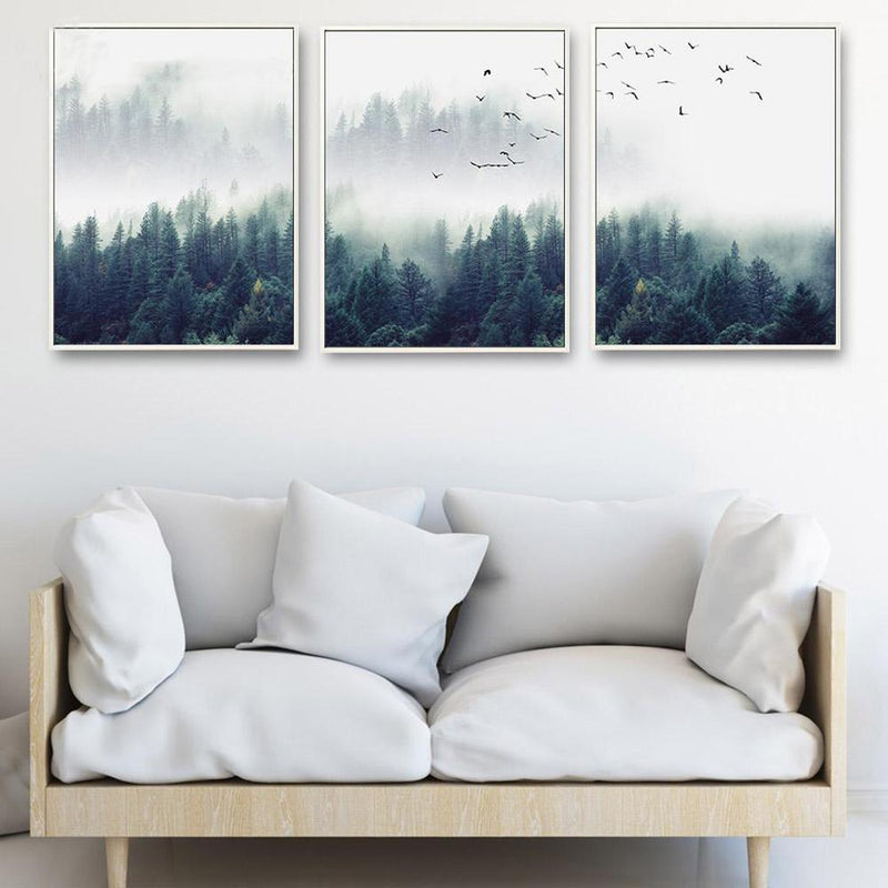 Nordic Magical Forest Art