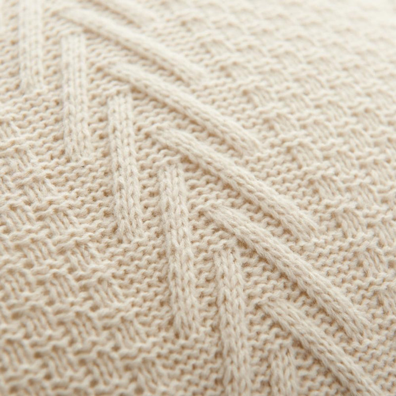 Crochet Knit Cushion Cover