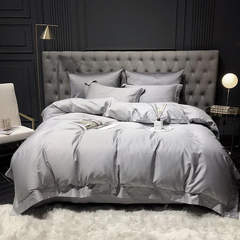 Casey Premium 1000 Thread Count Duvet Cover & Sheet Set (Egyptian Cotton)