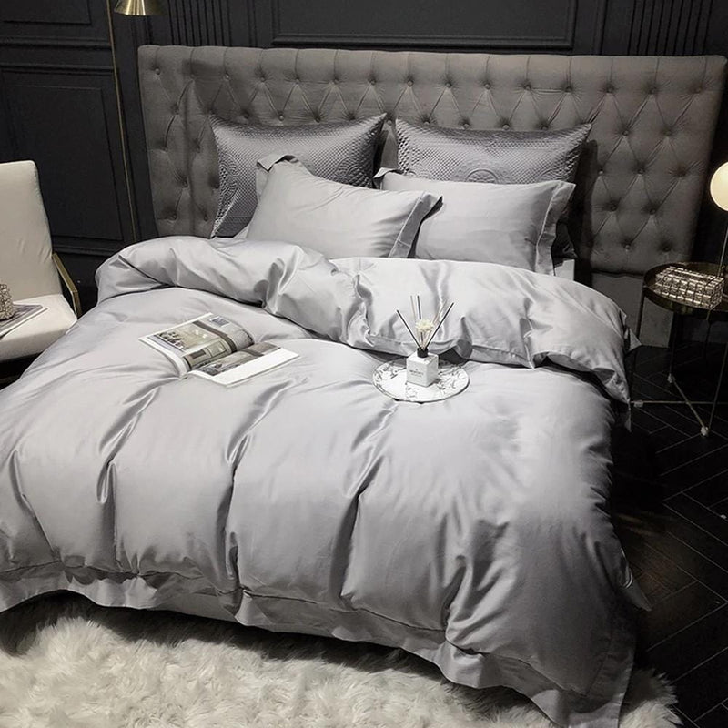 Casey Premium 1000 Thread Count Duvet Cover & Sheet Set (Egyptian Cotton)