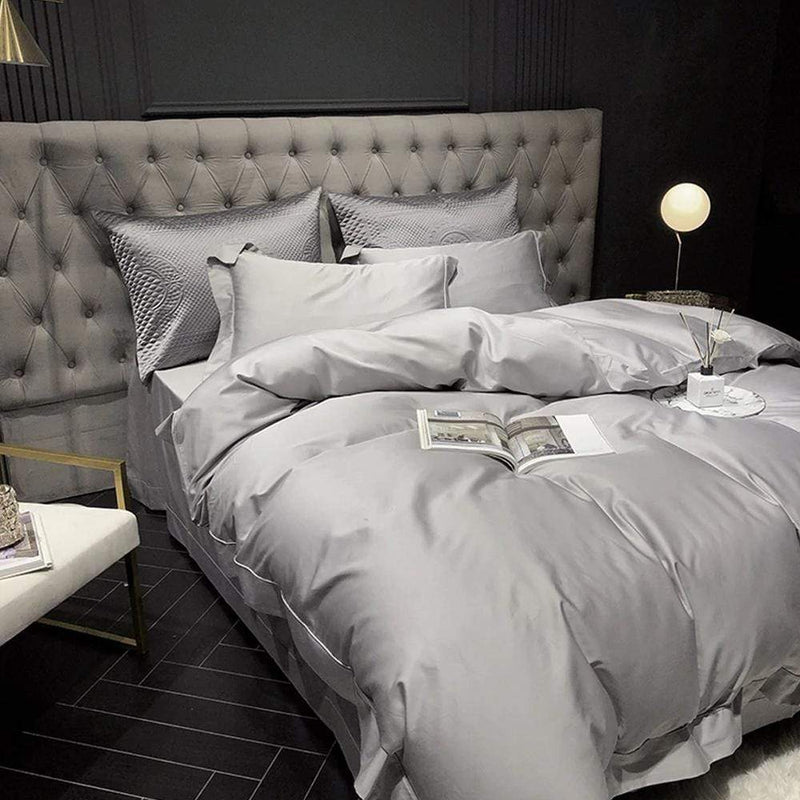 Casey Premium 1000 Thread Count Duvet Cover & Sheet Set (Egyptian Cotton)