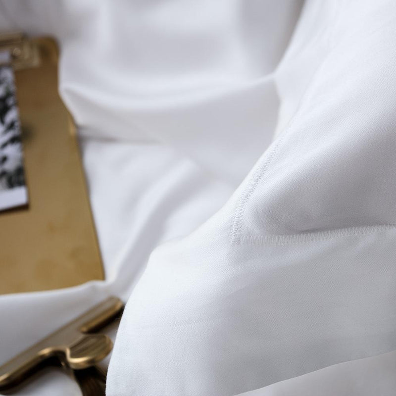Premium Tencel Fabric Duvet Cover & Sheet Set (Softer Than Silk)