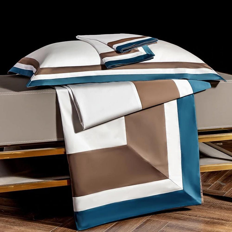 Careton Luxury Egyptian Cotton Duvet Cover & Sheet Set