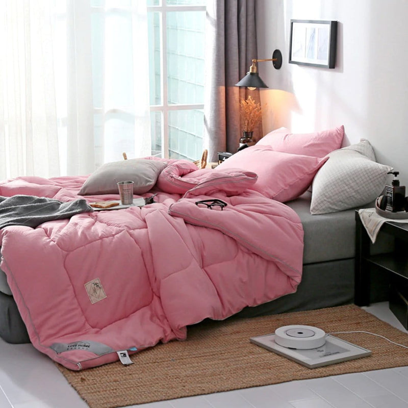 Angela Solid Quilted Comforter