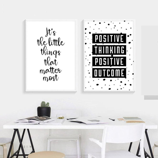 Motivational Quotes Canvas Art