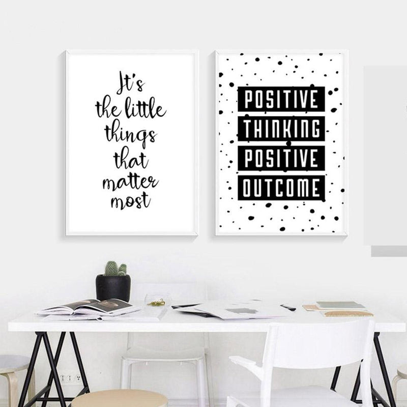 Motivational Quotes Canvas Art