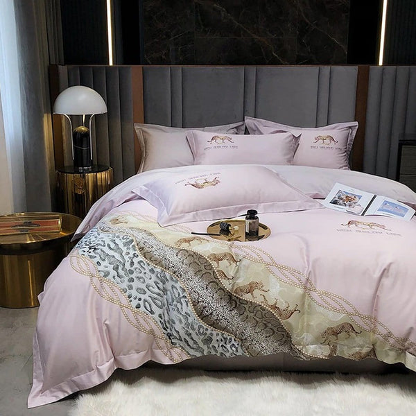 Aeron Marble Luxury Duvet Cover Set