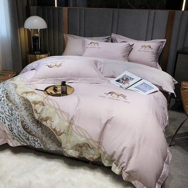 Aeron Marble Luxury Duvet Cover Set