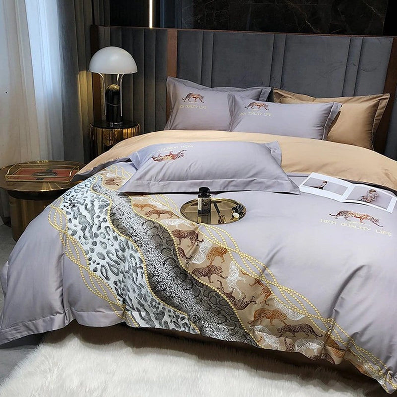 Ileria Marble Luxury Duvet Cover Set