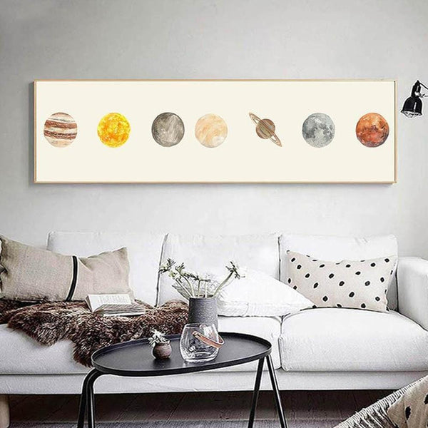 Solar System Canvas Art