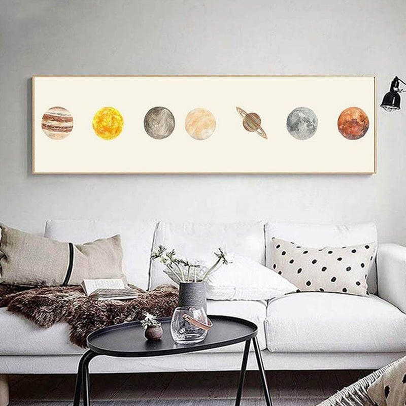 Solar System Canvas Art