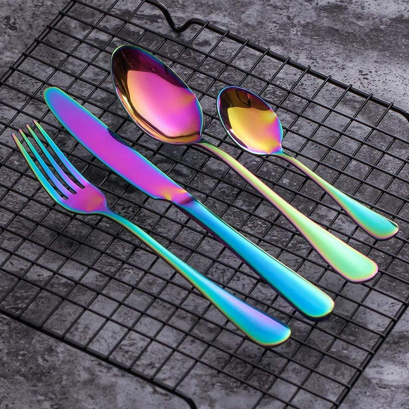 Neowam - Rainbow Silverware Set